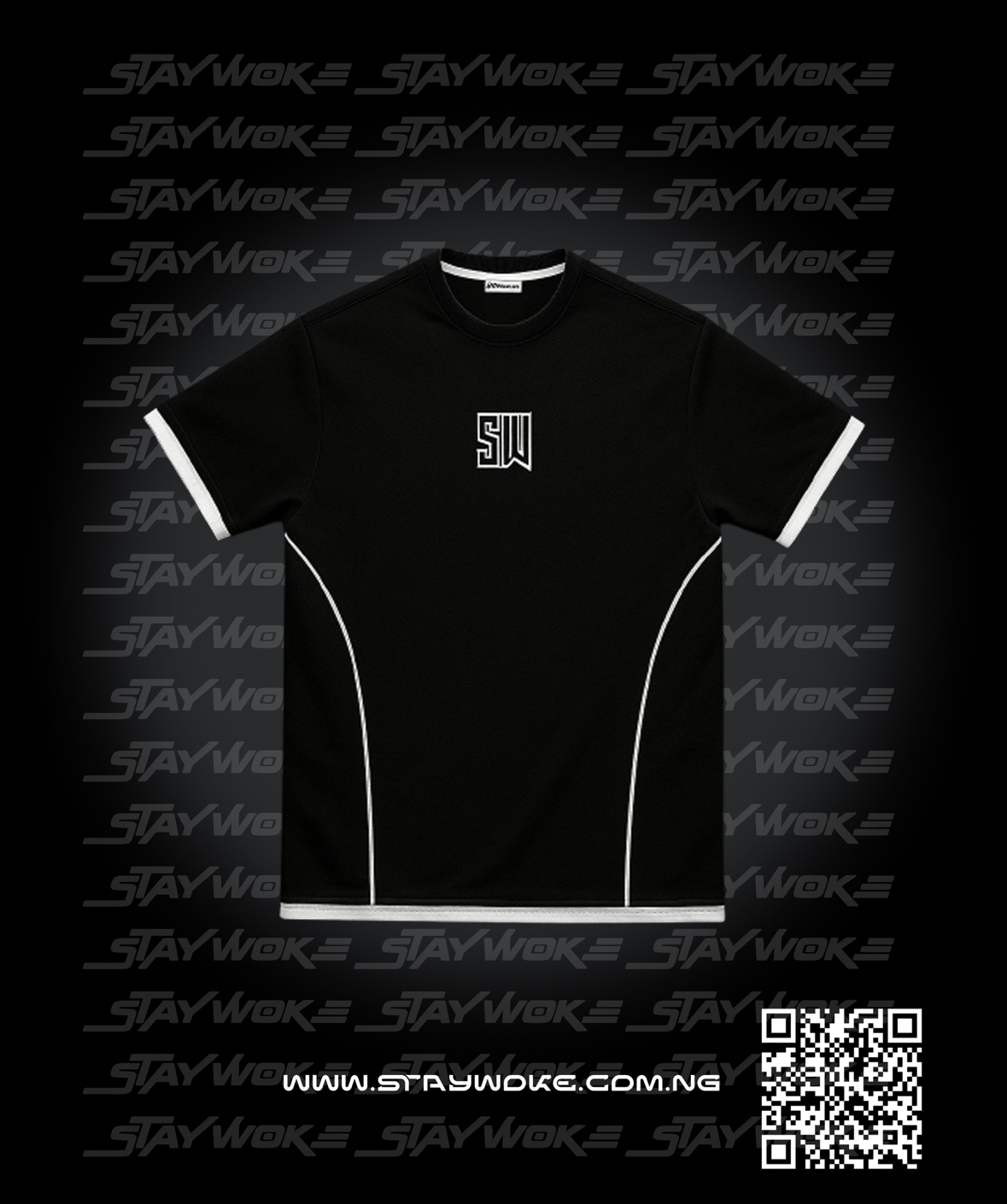 Black Core Tee � Minimalist Edition
