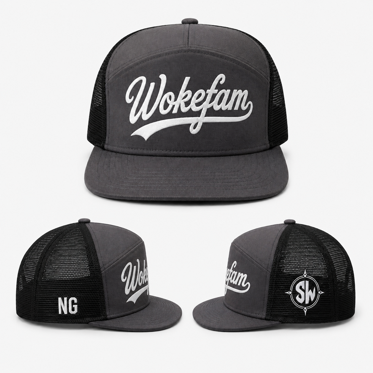 WOKEFAM Trucker Hat